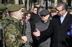 President Vučić attends meeting presenting results of 2023 analysis of Serbian Armed Forces