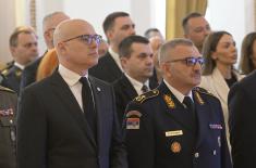 Minister Vučević Attends Celebration of University of Defence Day