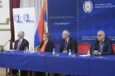 Minister Vučević opens conference "From Aggression to a New Legal Order"