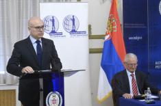 Minister Vučević opens conference "From Aggression to a New Legal Order"