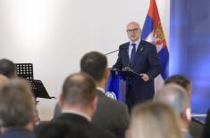 Minister Vučević attends Financial Service Day celebration