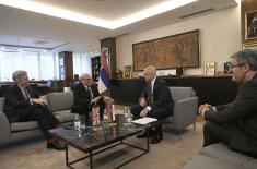 Minister Vučević meets with UK Special Envoy to Western Balkans Lord Peach