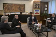Minister Vučević meets with UK Special Envoy to Western Balkans Lord Peach