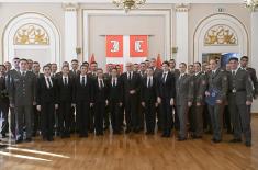 Minister Vučević Attends Celebration of University of Defence Day