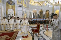 Hierarchical Liturgy and Prayer Service for cadets’ graduation