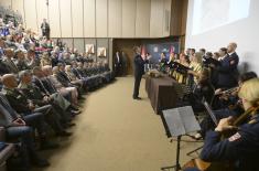 Minister Gašić attends celebration of 15th anniversary of MMA Medical Faculty