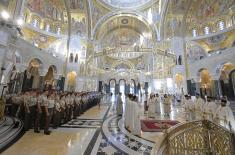 Hierarchical Liturgy and Prayer Service for cadets’ graduation