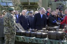 President Vučić attends meeting presenting results of 2023 analysis of Serbian Armed Forces