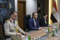 Састанак министра одбране са амбасадором Арапске Републике Египат