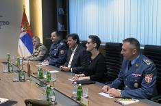 Састанак министра одбране са амбасадором Арапске Републике Египат