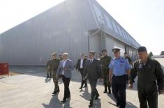 Novi višenamenski hangar na vojnom aerodromu „Morava”