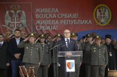 Minister Vučević attends oath-taking ceremony in Valjevo