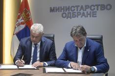 Потписан Протокол о сарадњи Министарства одбране и Банке Поштанска штедионица 