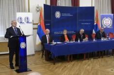 Minister Vučević opens conference "From Aggression to a New Legal Order"