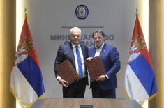 Потписан Протокол о сарадњи Министарства одбране и Банке Поштанска штедионица 
