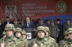 Minister Vučević attends oath-taking ceremony in Valjevo