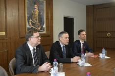 Assistant Minister for Defence Policy meets with Finnish Ambassador for Policy Planning