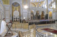 Hierarchical Liturgy and Prayer Service for cadets’ graduation