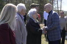 Minister Vučević attends ceremony to mark death anniversary of Košare fighter Ivan Vasojević in Sjenica 