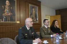 Acting Assistant Minister Bandić meets with Chief of NATO Military Liaison Office