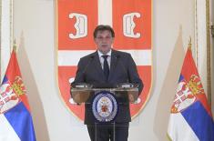 Prijem ministra odbrane i načelnika Generalštaba povodom novogodišnjih i božićnih praznika