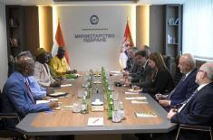 Sastanak ministra odbrane sa ministrom inostranih poslova Nigera