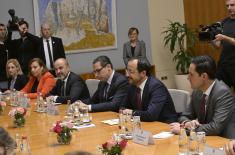 Sastanak predsednika i delegacija Srbije i Kipra