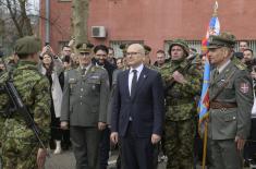 Minister Vučević attends oath-taking ceremony in Valjevo