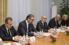 Sastanak predsednika i delegacija Srbije i Kipra