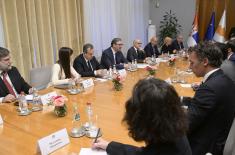 Sastanak predsednika i delegacija Srbije i Kipra