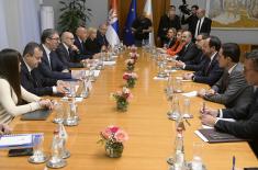Sastanak predsednika i delegacija Srbije i Kipra