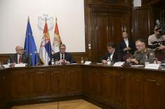 Održana sednica Saveta za nacionalnu bezbednost 