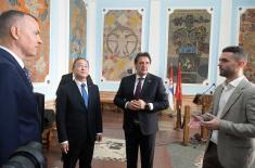 Састанак министра Гашића са амбасадором Кине Ли Мингом и привредницима из Расинског округа