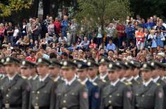 The youngest officers of the Serbian Armed Forces promoted