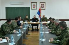Serbian Armed Forces Trained for Action in Winter Conditions