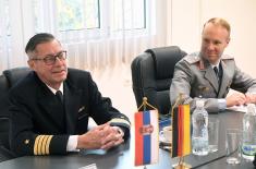 Visit of the delegation of the Center for Military History and Social Sciences of the Bundeswehr