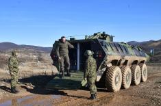 Ministar Vulin: Vojska Srbije nastaviće opremanje najsavremenijim sistemima