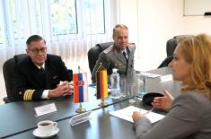 Visit of the delegation of the Center for Military History and Social Sciences of the Bundeswehr