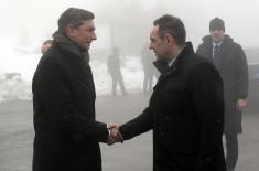 President of the Republic of Slovenia Laid a Wreath at the Monument to Unknown Hero