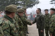 Minister Vulin: The Serbian Armed Forces would not retreat or downsize  