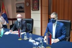 Minister Stefanović meets with Ambassador of Slovakia Rosocha