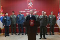 Minister Vučević visits General Staff