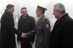 President of the Republic of Slovenia Laid a Wreath at the Monument to Unknown Hero