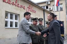 Minister Vulin Visited MFC “Zastava Film”