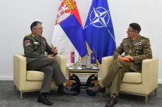 Talks on cooperation between Serbian Armed Forces and NATO
