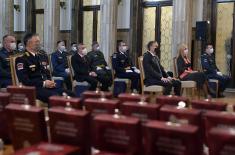 President Vučić presents decorations to members of the Ministry of Defence and the Serbian Armed Forces