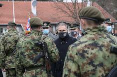 Ministar Stefanović: Onaj ko izabere da bude vojnik, zaslužuje posebno poštovanje 
