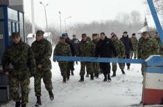 Министар Вулин: Одлична сарадња Војске и МУП на обезбеђењу границе