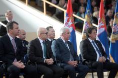 Minister Vučević attends promotion ceremony for Basic Police Training Centre’s 31st and 32nd classes