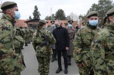 Minister Stefanović: The one who chooses to be a soldier, deserves special respect
